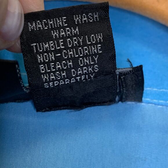 VTG Mens D'amante Casual Shirt Aircraft‎ Carrier Fighter Jets Blue XL - Picture 4 of 10